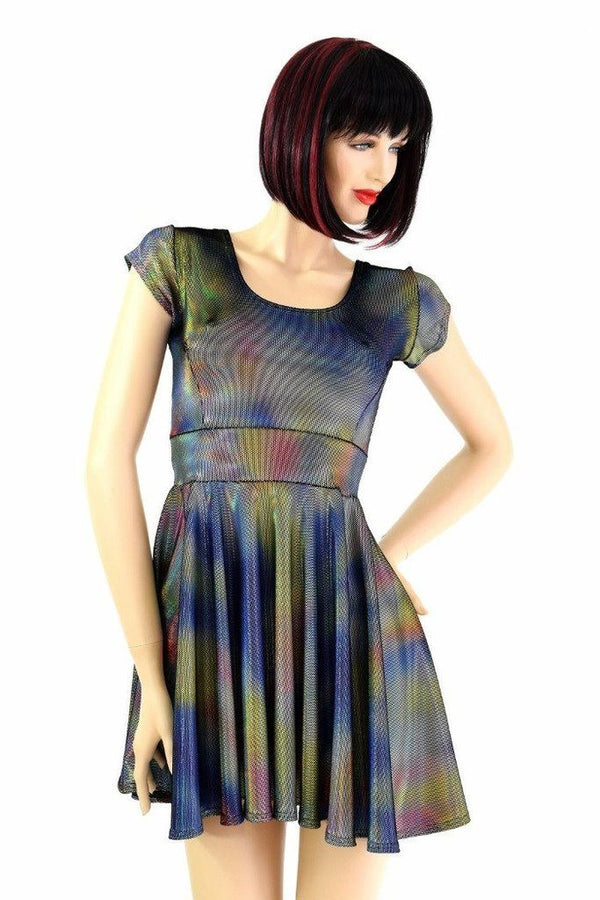 Build Your Own Cap Sleeve Skater Dress - 4