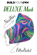 Build Your Own DELUXE Face Mask with Nose Wire & Filter Pocket - Coquetry Clothing