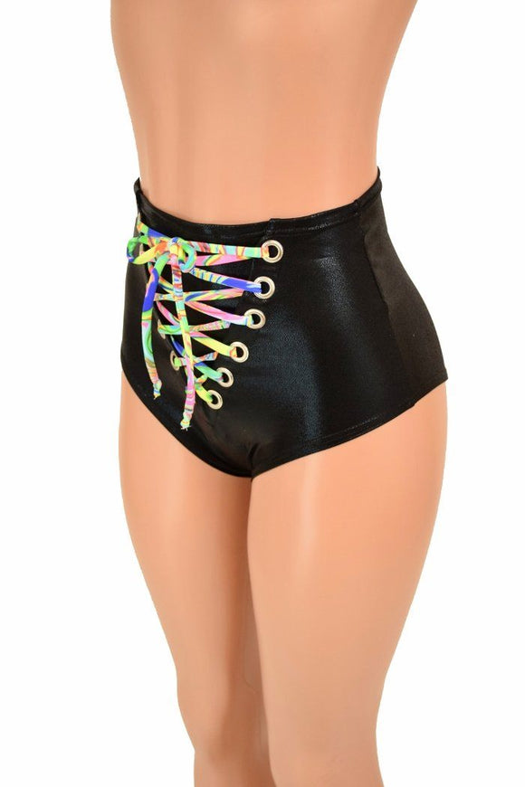 Build Your Own Front Lace Up Siren Shorts - Coquetry Clothing