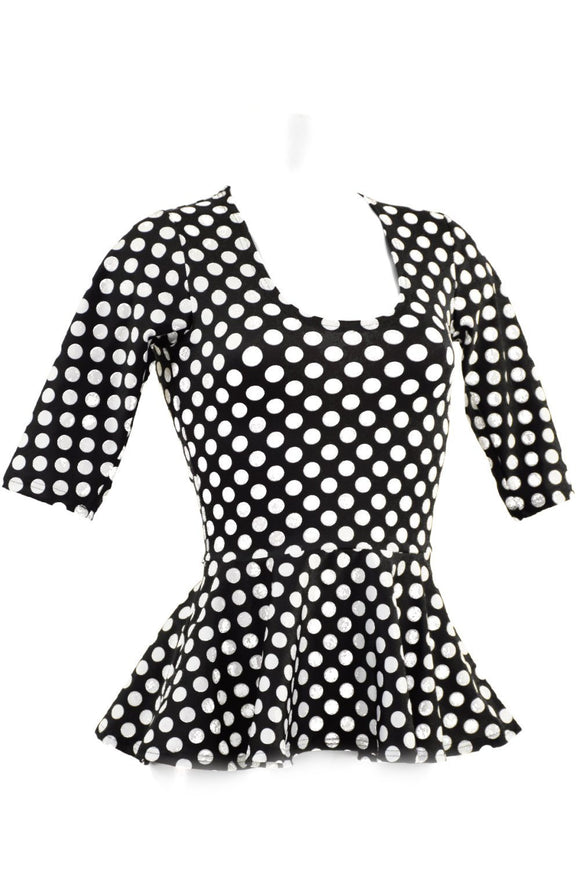 Build Your Own Half Sleeve Peplum Top - Coquetry Clothing