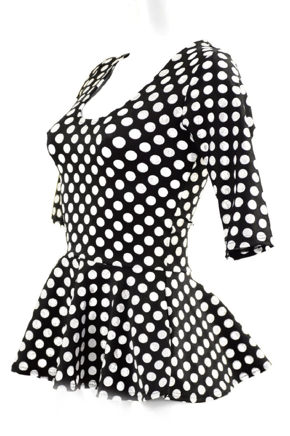 Build Your Own Half Sleeve Peplum Top - Coquetry Clothing