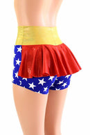 Build Your Own High Waist Ruffle Rump Shorts - Coquetry Clothing