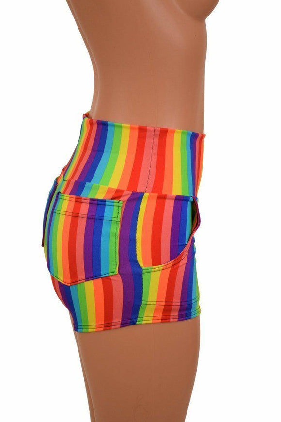 Build Your Own High Waist Shorts with Pockets - Coquetry Clothing