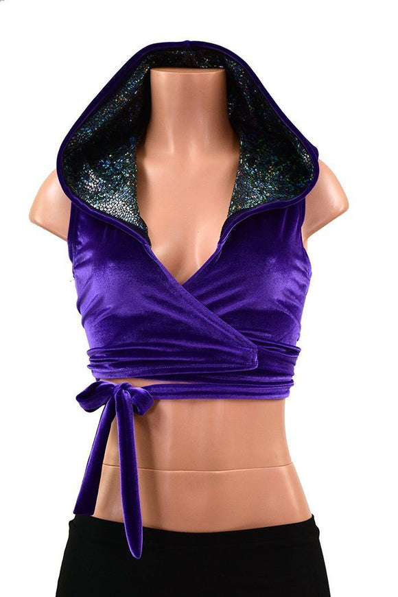 Build Your Own Hooded Wrap & Tie Top - Coquetry Clothing
