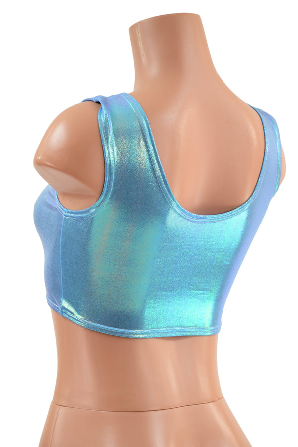 Build Your Own Lace Up 6" Mini Crop Tank - 4