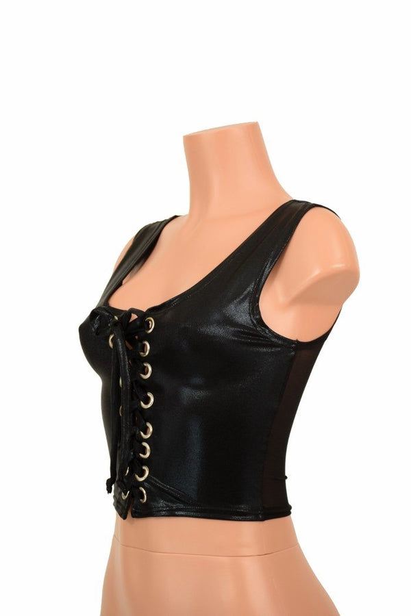 Build Your Own Lace Up Crop Tank - 12