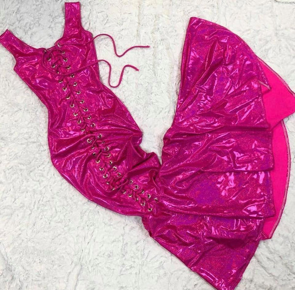 Build Your Own Lace Up Gown - 14