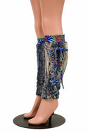 Build Your Own Lace Up Minky Leg Warmers - 5