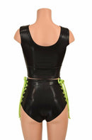 Build Your Own Lace Up Top & "Siren" Shorts Set - Coquetry Clothing