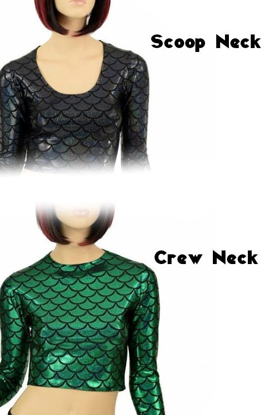 Build Your Own Long Sleeve Crop Top - Coquetry Clothing