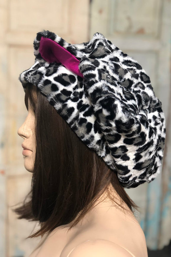 Build Your Own Minky Beanie with Kitty Ears - Coquetry Clothing