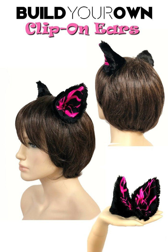 Build Your Own Minky Clip - on Ears - Coquetry Clothing