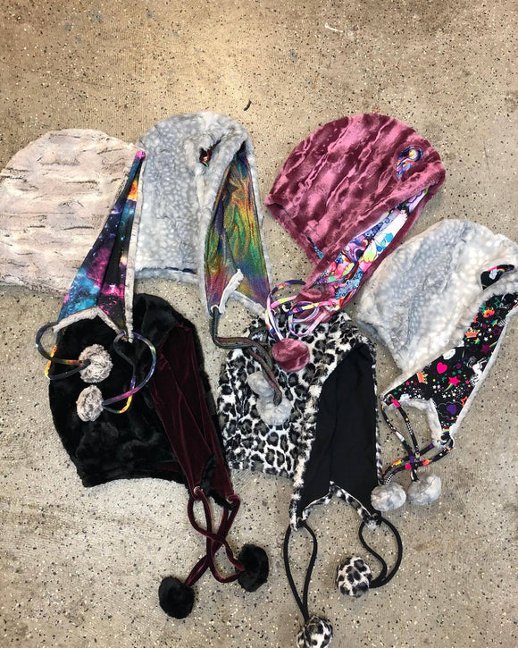 Build Your Own Minky Pom Pom Hood - Coquetry Clothing