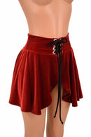 Build Your Own Open Front Lace Up Circle Cut Skirt - Coquetry Clothing