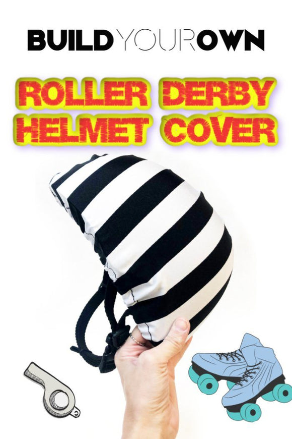 Build Your Own Roller Derby Helmet Cover (Cover Only) - Coquetry Clothing