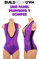 Build Your Own Side Panel Plunging V Romper - 1