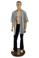 Build Your Own Unisex Open Front Nomad Shirt with Robe Collar - Coquetry Clothing