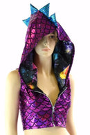 Build Your Own Zip - Up Dragon Crop - Coquetry Clothing