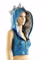 Build Your Own Zip - Up Dragon Crop - Coquetry Clothing
