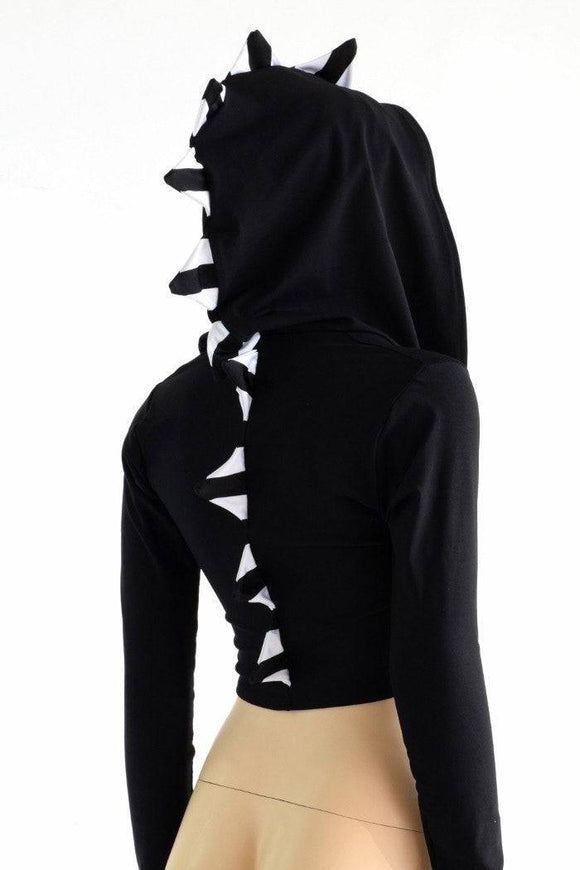 Build Your Own Zip - Up Dragon Crop - Coquetry Clothing