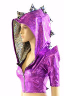 Build Your Own Zip - Up Dragon Crop - Coquetry Clothing