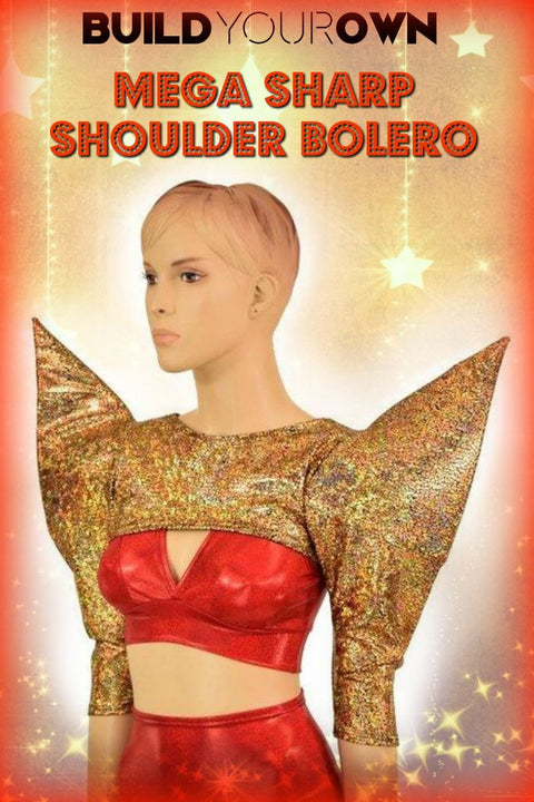 Build Your Own Mega Sharp Shoulder Bolero - Coquetry Clothing