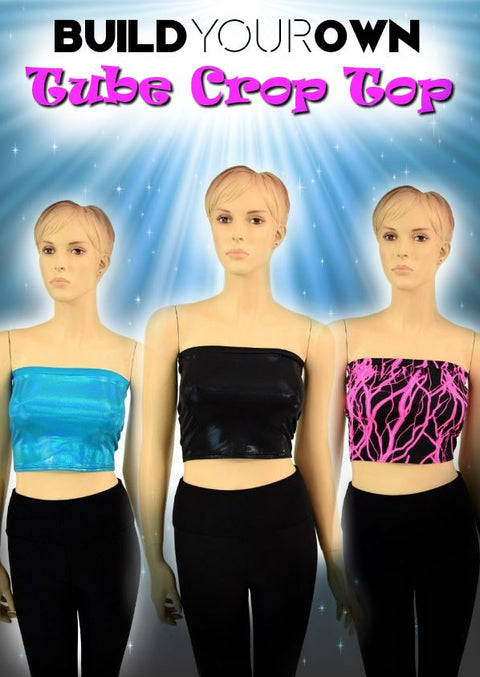 Build Your Own Tube Crop Top - Coquetry Clothing