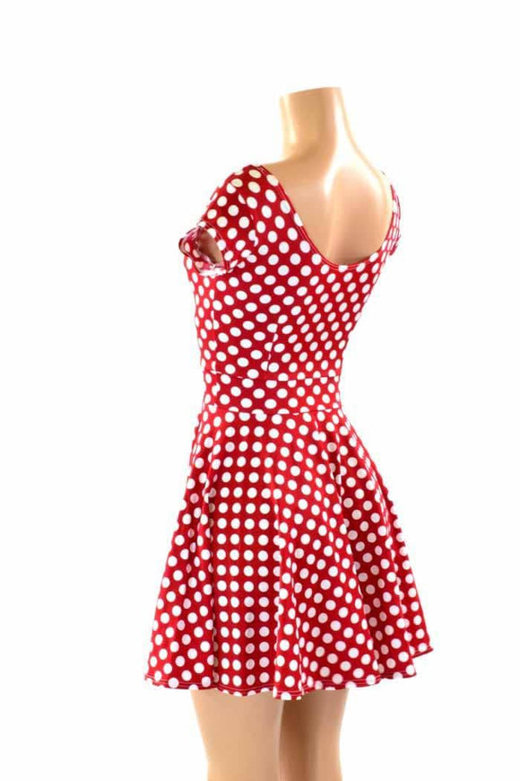 Cap Sleeve "Minnie" Skater Dress - Coquetry Clothing