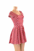 Cap Sleeve "Minnie" Skater Dress - Coquetry Clothing
