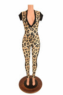 Cap Sleeve Side Panel Catsuit - Coquetry Clothing