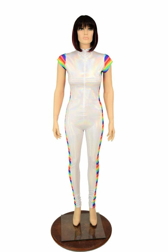 Cap Sleeve Side Panel Catsuit - Coquetry Clothing