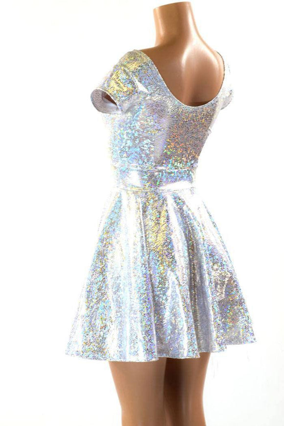 Cap Sleeve Skater Dress - Coquetry Clothing