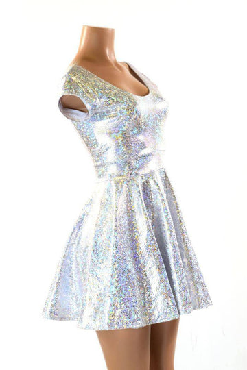 Cap Sleeve Skater Dress - Coquetry Clothing