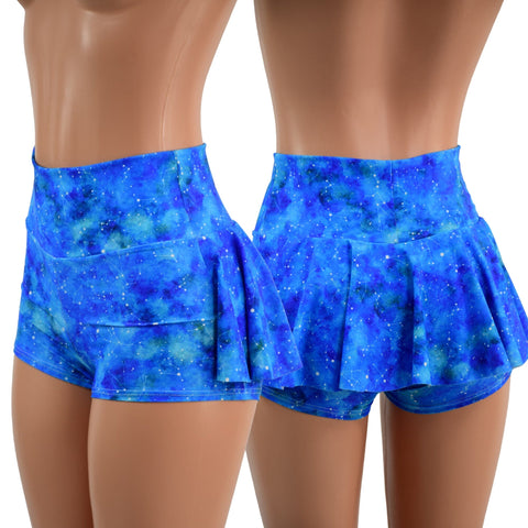 Celestial Ruffle Rump Shorts - Coquetry Clothing