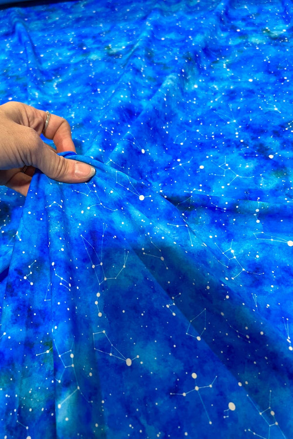 Celestial Print Spandex Fabric - 2