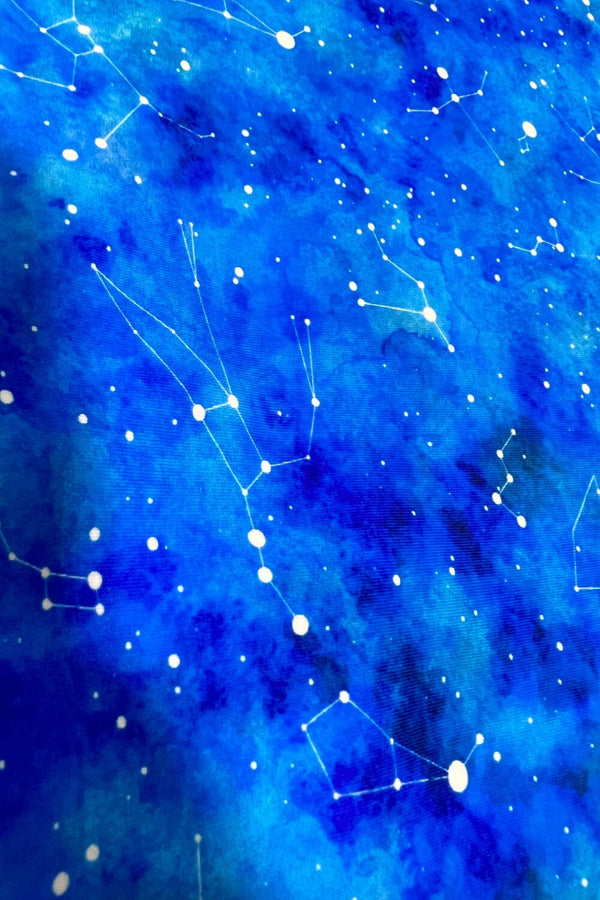 Celestial Print Spandex Fabric - 3