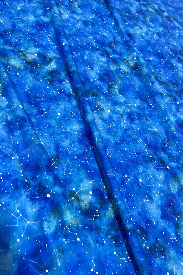 Celestial Print Spandex Fabric - 1