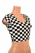 Checkered Crop Top - 1