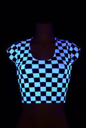 Checkered Crop Top - 6