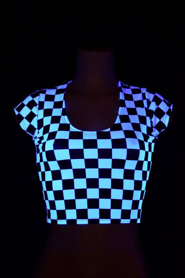 Checkered Crop Top - 6