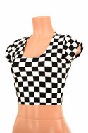 Checkered Crop Top - 2