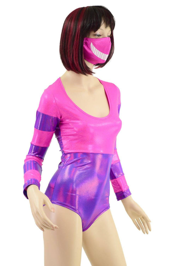 Cheshire Cat Romper and Mask Set - Coquetry Clothing