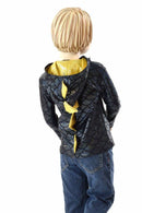 Childrens Black & Gold Dragon Hoodie - Coquetry Clothing