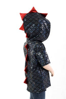 Childrens Black & Red Dragon Hoodie - Coquetry Clothing