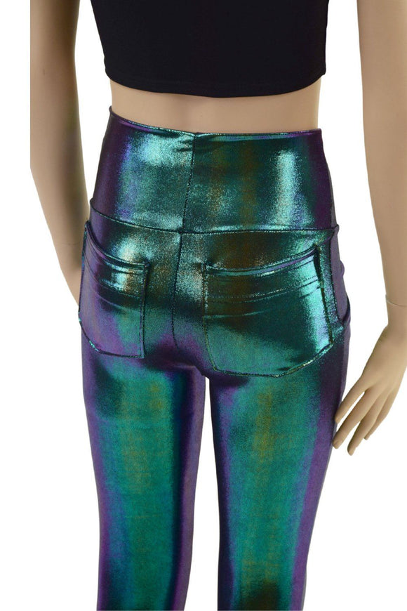 Childrens Scarab Leggings with Front and Back Pockets - Coquetry Clothing