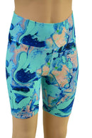 Childrens Unisex Bike Shorts in Lapis Lagoon - Coquetry Clothing
