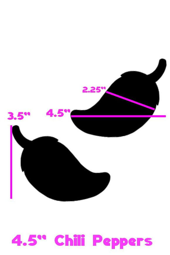 Chili Pepper Pasties - Coquetry Clothing