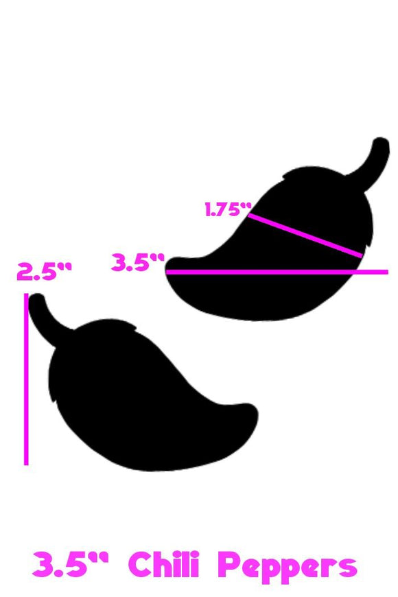 Chili Pepper Pasties - Coquetry Clothing