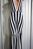 Circus Striped Stilting Costume - Coquetry Clothing