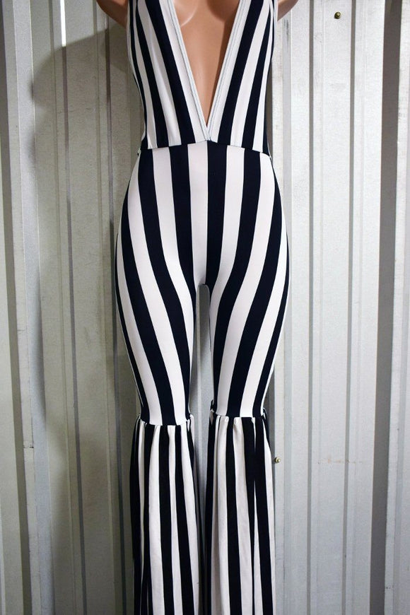 Circus Striped Stilting Costume - Coquetry Clothing